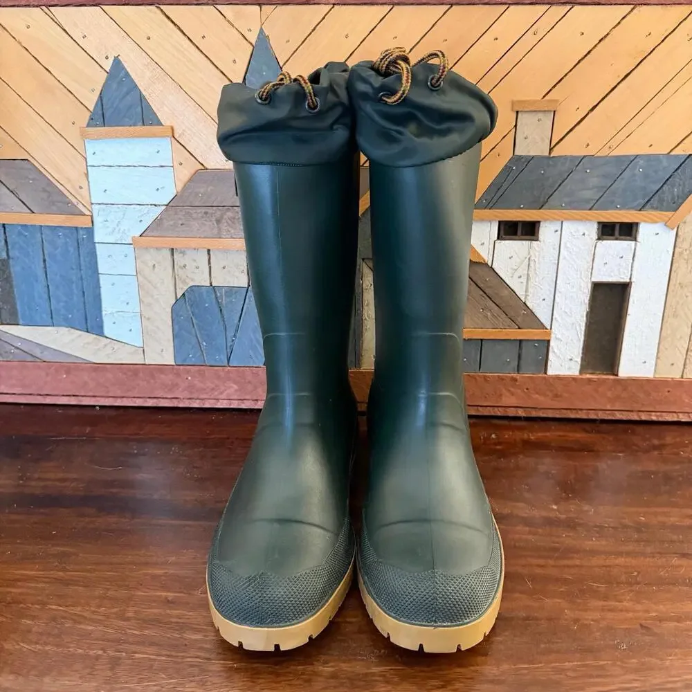 LL Bean Dark‎ Green Winter Insulated Pac Boots 6